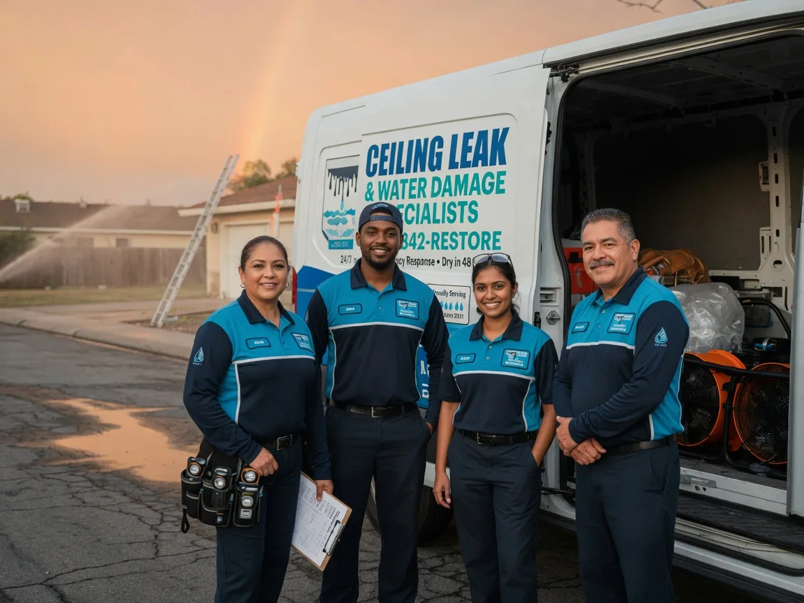 Ceiling Leak Cleanup company in Anna, TX